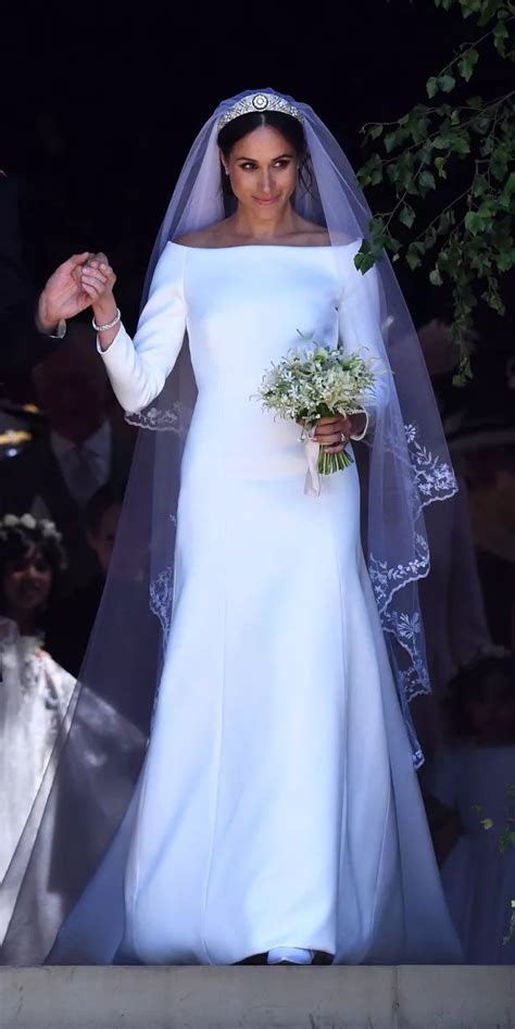 givenchy describes megans wedding dress|megan markle wedding dress details.